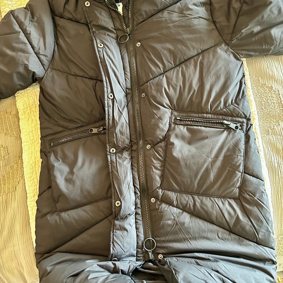 NWT oversized Small black Arizona puffer jacket Super comfy - Picture 3 of 11